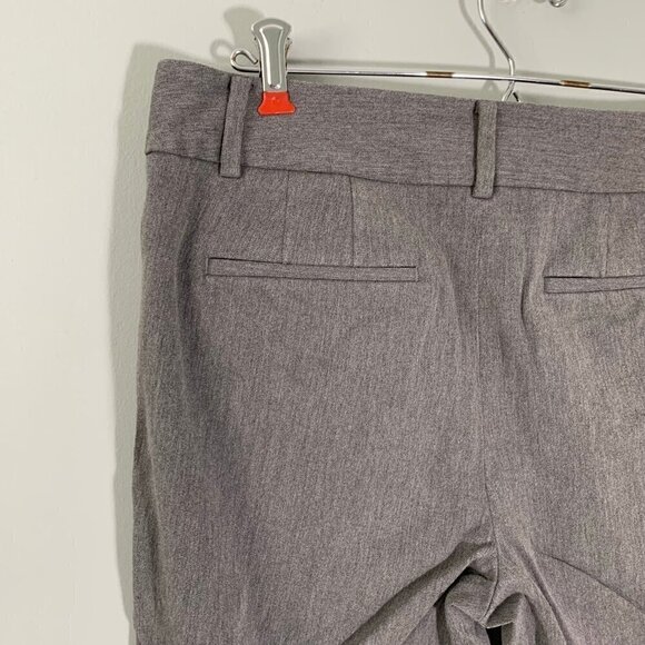Talbots Newport gray straight leg cotton stretch casual career dress pants - Picture 6 of 11